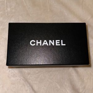 Chanel sunglass box with information booklet and authentication card